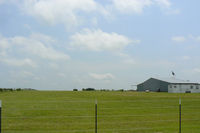 Hawkins Private Airport (TX98) - Hawkins Pirvate Airport east/west runway and hanger (looking east) - by Zane Adams