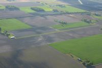 Stone Airport (OH32) - Looking NW from 2500' - by Bob Simmermon
