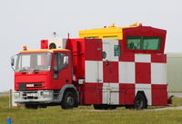 Anglesey Airport (Maes Awyr Môn) or RAF Valley, Anglesey United Kingdom (EGOV) - mobile ATC at RAF Valley - by Chris Hall