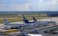 Leipzig/Halle Airport, Leipzig/Halle Germany (EDDP) - View to the american corner of LEJ - by Holger Zengler