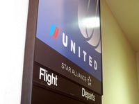 Joe Foss Field Airport (FSD) - United Gate - by Connor Shepard