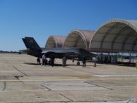 Eglin Afb Airport (VPS) - F-35a  AA-1 at Eglin Air force Bace Spring 2009 - by rupert2829
