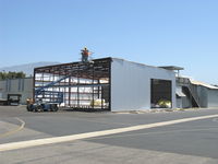 Santa Paula Airport (SZP) - New Hangar Under Construction. - by Doug Robertson
