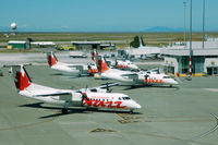 Vancouver International Airport, Vancouver, British Columbia Canada (YVR) - Jazz fleet at YVR - by metricbolt