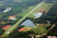 Little Mountain Airport (6NC1) - Little Mountain airport, with a King Air sitting at the end of the runway. - by Jamin