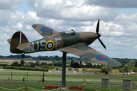 North Weald Airfield Airport, North Weald, England United Kingdom (EGSX) - Spirit of North Weald - new memorial to the local community and all those who served at RAF North Weald - by Eric.Fishwick
