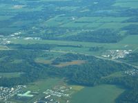 Plymouth Municipal Airport (C65) - Looking north from 4500' - by Bob Simmermon