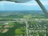 Fond Du Lac County Airport (FLD) - Downwind for 18 - by Bob Simmermon