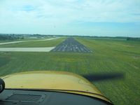 Fond Du Lac County Airport (FLD) - Short final RWY 18 - by Bob Simmermon