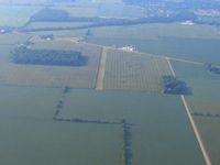 Foghorn Farms Airport (6IN5) - Looking south from 2500' - by Bob Simmermon