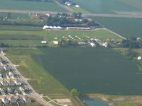 Noblesville Airport (I80) - Looking SSW during the EAA fly-in. - by Bob Simmermon