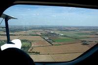 Duxford Airport, Cambridge, England United Kingdom (EGSU) - The Airfield as seen from the Rapide - by Eric.Fishwick