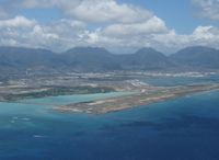 Honolulu International Airport (HNL) - A distant view of HNL - by Kreg Anderson