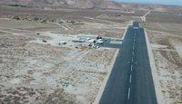 Gray Butte Field Airport (04CA) - east/west runway asphalt - by pilot