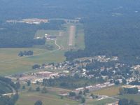 Mason County Airport (3I2) - Looking down RWY 7 - by Bob Simmermon
