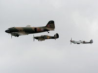 Hawarden Airport, Chester, England United Kingdom (EGNR) - The BBMF displaying at the Airbus families day - by Chris Hall