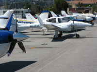 San Carlos Airport (SQL) - Typical day on the visitor's ramp at San Carlos (much activity!) - by Steve Nation