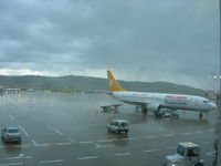 ?zmir Adnan Menderes Airport, ?zmir Turkey (LTBJ) - It also rains in Izmir - by Erdinç Toklu