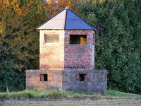 X3HH Airport - pillbox at the entrance to Hinton in the Hedges Airfield - by Chris Hall