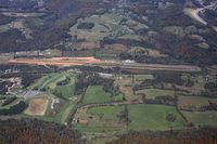 New Tazewell Municipal Airport (3A2) - Looking north - by Bob Simmermon