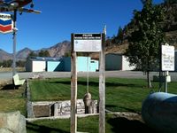 Kern Valley Airport (L05) - Weather forecasting stone in Kernville - by COOL LAST SAMURAI