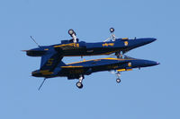 Fort Worth Alliance Airport (AFW) - USN Blue Angles at the 2009 Alliance Fort Worth Airshow - by Zane Adams