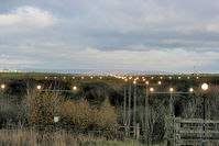 Manchester Airport, Manchester, England United Kingdom (EGCC) - view down RW 05 L at Manchester Airport - by Chris Hall