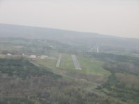Clearfield-lawrence Airport (FIG) - Landing RWY 30 on a rainy Marginal VFR day last spring. - by Sam Andrews