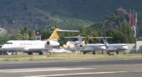 Princess Juliana International Airport, Philipsburg, Sint Maarten Netherlands Antilles (TNCM) - Never seen befor so many BG at the clear port - by SHEEP GANG