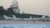 Princess Juliana International Airport, Philipsburg, Sint Maarten Netherlands Antilles (TNCM) - Just a nother look at the tower from the beach side on a late afternoon - by SHEEP GANG