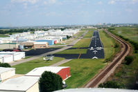 Hicks Airfield Airport (T67) - Short final 14 Hicks - by kefour