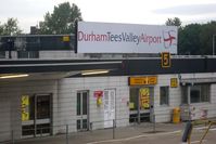 Durham Tees Valley Airport - Durham Tees Valley Airport, Co Durham, UK in 2008. - by Malcolm Clarke