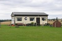 X5FB Airport - Terminal 1, Fishburn Airport ..... umm .. actually, the airfield's clubhouse in 2005. - by Malcolm Clarke