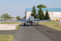 Gy?r Pér Airport, Gy?r, Pér Hungary (LHPR) - Road to the hangar. - by Attila Groszvald-Groszi