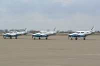 Fort Worth Alliance Airport (AFW) - FAA King Air's on the ramp at Alliance - by Zane Adams