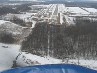 Greene County-lewis A. Jackson Regional Airport (I19) - Final approach RWY 7 - by Bob Simmermon