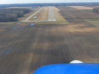 Custer Airport (TTF) - Final approach RWY 21 - by Bob Simmermon