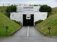 Goodwood Airfield Airport, Chichester, England United Kingdom (EGHR) - Tunnel entree at Goodwood - by Alex Smit