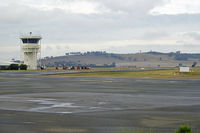 Wagga Wagga Airport, Wagga Wagga, New South Wales Australia (YSWG) - YSWG control tower (disused) and the newly resurfaced Taxiway C.jpg - by YSWG-photography