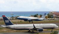 Princess Juliana International Airport, Philipsburg, Sint Maarten Netherlands Antilles (TNCM) - US and UNITED AIR doing ther thing at TNCM - by Daniel Jef