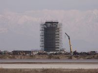 Bagram Air Base Airport, Bagram near Charikar Afghanistan (OAIX) - New tower during construction - by CrewChief