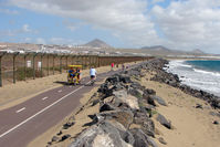 Arrecife Airport (Lanzarote Airport), Arrecife Spain (GCRR) - Perimeter acces along all of the eastern side of Arrecife airport - by Terry Fletcher