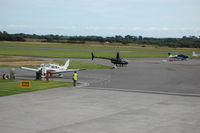 Swansea Airport, Swansea, Wales United Kingdom (EGFH) - G-OPET Waiting For Fuel - by Spencer Chilvers