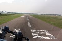 Angers Avrille Airport - Landing Runway 18 in N8407 - by Timothy Aanerud