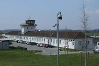 Bodensee Airport, Friedrichshafen Germany (EDNY) - the old terminal and tower - by Ingo Warnecke