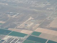 Buckeye Municipal Airport (BXK) - Flying over Buckeye to Phoenix - by ghans