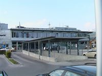 Bodensee Airport, Friedrichshafen Germany (EDNY) - the new terminal (streetside) - by Ingo Warnecke