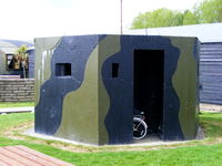 North Weald Airfield Airport, North Weald, England United Kingdom (EGSX) - former WWII pillbox on North Weald Airfield - by Chris Hall