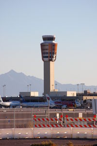 Phoenix Sky Harbor International Airport (PHX) - Phoenix Air Traffic Control Tower - by AJ Heiser