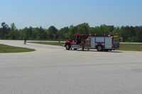 Franklin County Airport (18A) - Blocking the only ramp taxiway in advance of air ambulance arrival - who knows why. - by Bob Simmermon